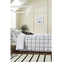 Helena Springfield Hunters Check Duvet Cover Set Grey