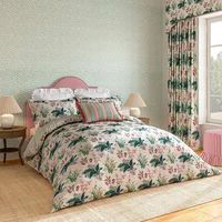 Sanderson Enys Garden Duvet Cover Double Blush & Jade
