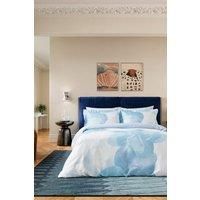 Ted Baker Photo Magnolia Duvet Cover Set Blue