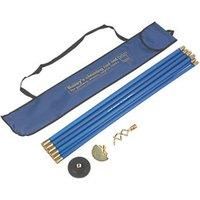 Industrial Bailey 5431 30ft Drain Rod Unblocker Plunger Set Cleaning Rods Bag