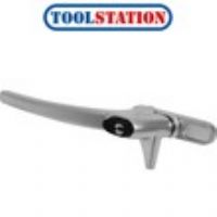 ERA PVCu/Timber Cockspur Locking Window Handle Left Hand Polished Chrome