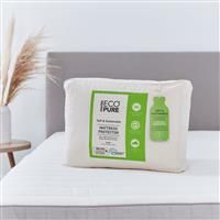 100% Recycled Polyester Microfibre Mattress Protector, Anti-Allergy
