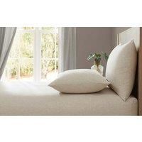 Lazy Linen Exra Deep Fitted Sheet, Single, Linen
