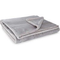 Martex Sheared Mink Blanket Cool Grey