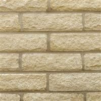 Marshalls Marshalite Stone Walling Pitched Buff 300 x 100 x 65mm (6.9m2) Concrete