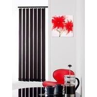 Ready Made Black Vertical Blinds 54 drop Black