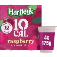 Hartley's 10 Cal Raspberry Flavour Jelly Pots 4 x 175g (700g)