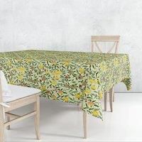 William Morris Fruit 132 x 132cm Cotton Tablecloth