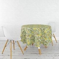 William Morris Fruit Acrylic Circle Tablecloth