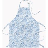 William Morris Blue Compton Fabric Apron