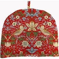 William Morris Strawberry Thief Red Tea Cosy