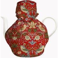 William Morris Strawberry Thief Red Victorian Tea Cosy