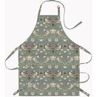 William Morris Strawberry Thief Blue Acrylic Apron