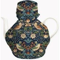 William Morris Strawberry Thief Navy Victorian Tea Cosy