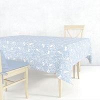 William Morris Forest Life Blue 132X178cm Acrylic Tablecloth