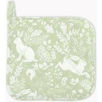 William Morris Forest Life Green Pot Holder
