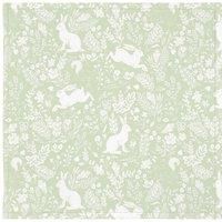 Forest Life Green 100% Cotton Four Pack Napkins 43cm x 43cm William Morris Gallery