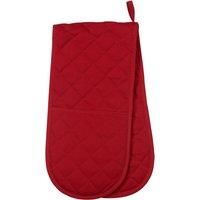 Dexam 16150341 Love Colour Double Oven Glove-Scarlet, Red, 78x 18