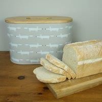 Scion Living Mr Fox Bread Bin Grey