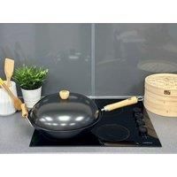 School of Wok 14"/36cm Carbon Steel Wok Lid