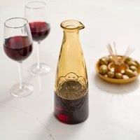 dexam Sintra Recycled Glass Carafe Ochre