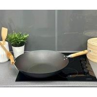 School of Wok 16"/40.5cm Carbon Steel Pre-Seasoned Wok