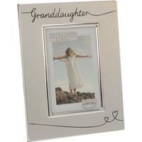 Granddaughter Silver Plated Photo Frame