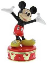 Mickey Mouse Licenced Collectible Disney Classic Trinket Box