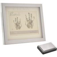 Me and My Brother Hand print 7" x 5" Photo Frame Baby Gift