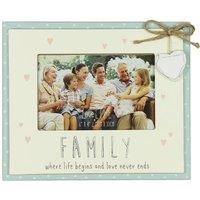 Love Life MDF Double Layer 6/'x4/' Photo Frame - Family