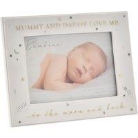 Widdop 6/' x 4/' - Bambino Mummy & Daddy Love Me to the Moon & Back