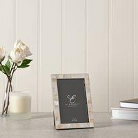 Widdop 4/' x 6/' - Elegance Nickel & Mother of Pearl Frame - Gift Box