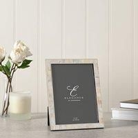 Nickel & Mother of Pearl Frame Gift Box 6'' x 8''