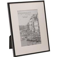 Impressions Matt Black 6x4 Photo Frame