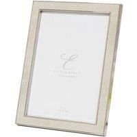 Impressions by Juliana 5" x 7" - Elegance Nickel Plated Cream Faux Shagreen Frame