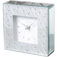 Hestia Glass Mantel Clock