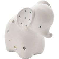 Bambino Money Box £ Elephant White Resin