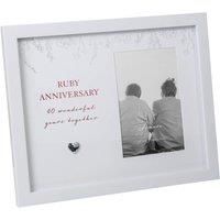 Amore Wedding Anniversary 40th Photo Frame 6 X 4 Range By Julianna #AM1140