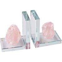 Estella Pink Stone & Glass Bookends *(12/6)*