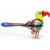 Objets d'art Objets D'art Miniature Glass Figurine - Parrot