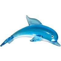 Objets dArt Miniature Glass Ornament Boxed - Blue Dolphin