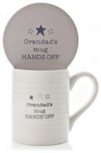Grandad's Mug Gift Set Mug & Coaster In A Gift Box Love Life Range Gifts
