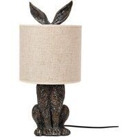 Hestia Hiding Rabbit Stylish Luxury Table Lamp 43cm