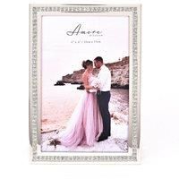Amore Silver Sparkle Border Photo Frame