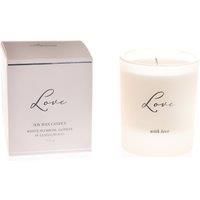 Amore "Love" Soy Wax Candle - White Blossom Jasmine & Sandalwood