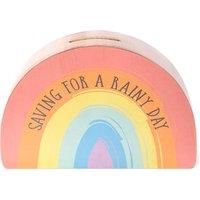 Widdop Petit Cheri Rainbow Shape Money Box - Saving for a Rainy Day - Children/'s Bedroom Accessory