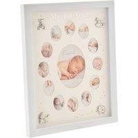 Multi Aperture First Year Frame with Silver Icons