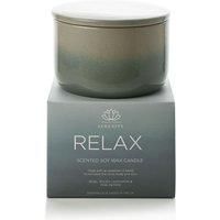 Relax Ceramic Candle Rose & Pink Pepper 430g
