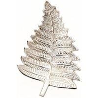 Metal Leaf Dish 31cm