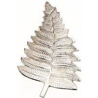 Large Metal Leaf Dish 45cm